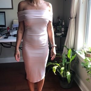 Dusty rose pink dress size small